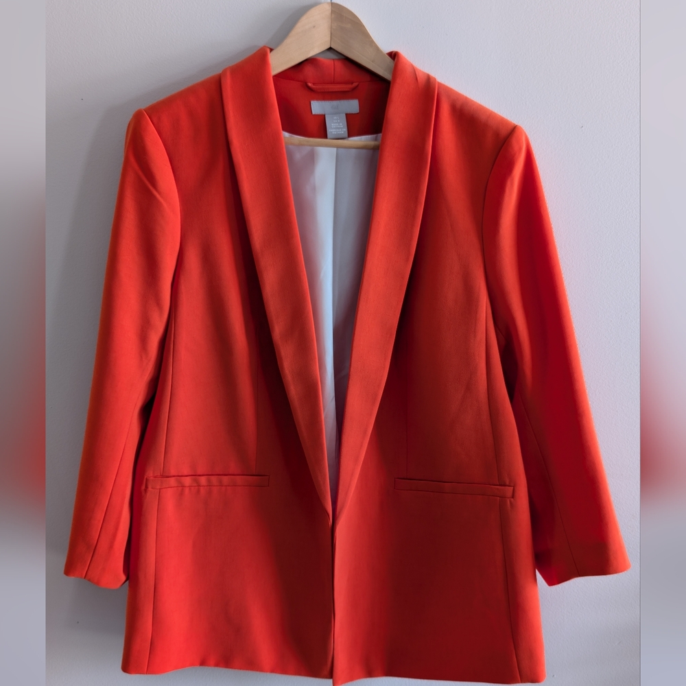 H&M Orange Blazer